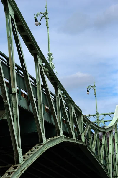 Detail Old Lifting Bridge Liepaja — Stock Photo, Image
