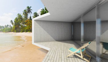 Modern teras ile büyük Cumba