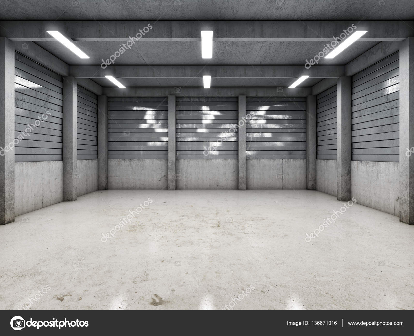 Fotos de Espacio abierto garaje vacío - Imagen de © Shenki #136671016