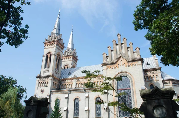 Georgiska ortodoxa katedralen av Jungfru Maria i Batumi, Adzjarien — Stockfoto