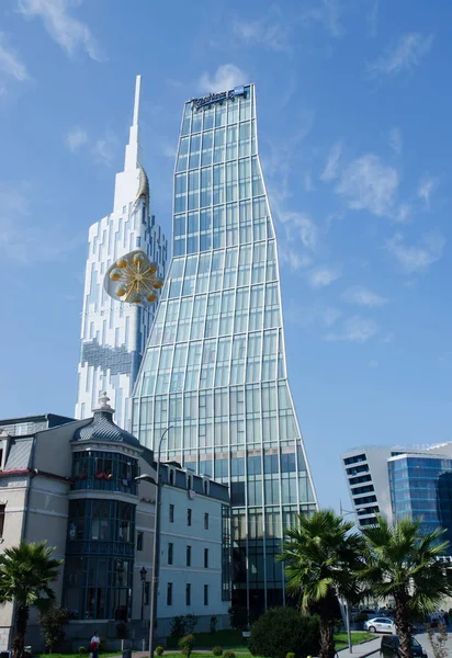 Technological University Tower a Radisson Blu hotel Batumi, Gruzie — Stock fotografie