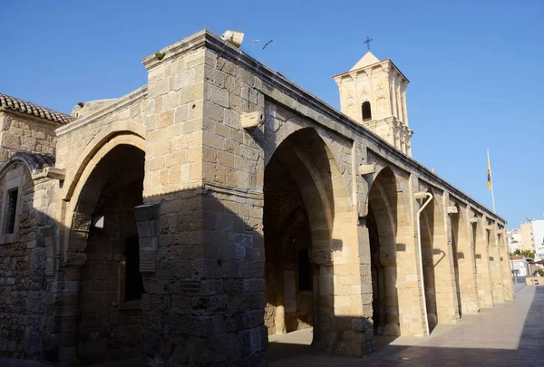 Chiesa di San Lazzaro, tempio cristiano del IX secolo a Larnaca (Cipro), dove questo personaggio biblico fu sepolto per la seconda e ultima volta — Foto Stock