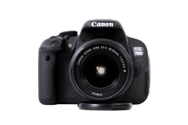 Canon Eos 700d 18-55 olduğunu Dslr siyah kiti