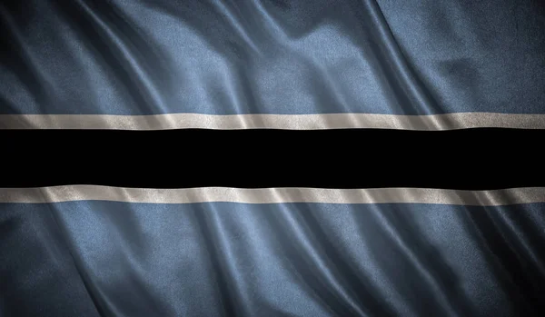 Flagge von Botswana — Stockfoto