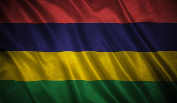 Flagge des mauritius — Stockfoto