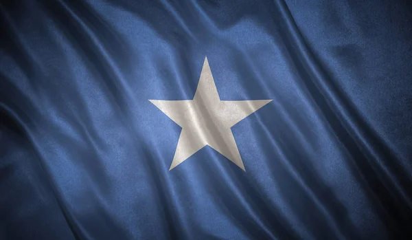 Somálská vlajka — Stock fotografie