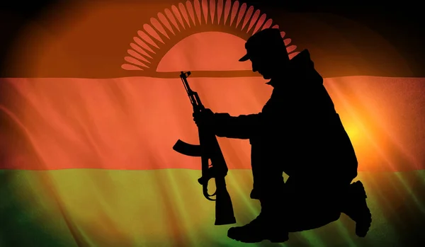 말라위의 국기 — 스톡 사진