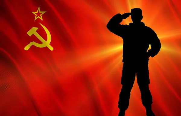 Flag of the USSR — Stock Photo, Image