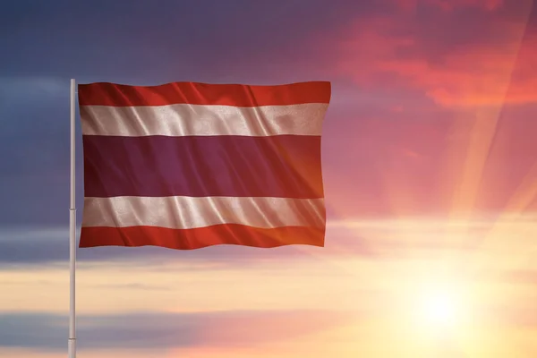 Flag of the Thailand — Stock Photo, Image