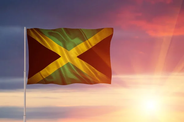 Flag of Jamaica — Stock Photo, Image
