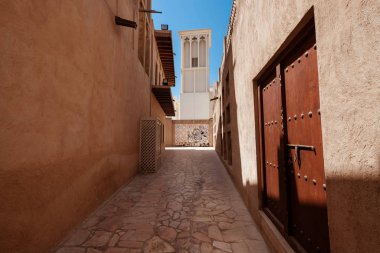 Yaşlı Dubai. Tarihte geleneksel Arap sokakları