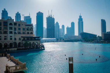 kasaba scape de yaz. panoramik sahne, dubai.