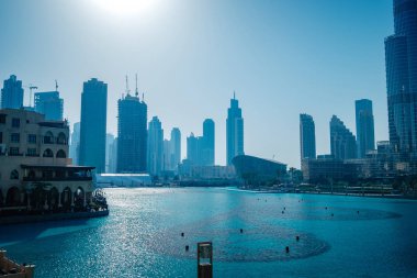 kasaba scape de yaz. panoramik sahne, dubai.