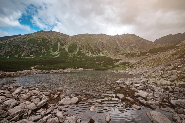 Czarny Staw Gasienicowy in Tatras Mountains Poland