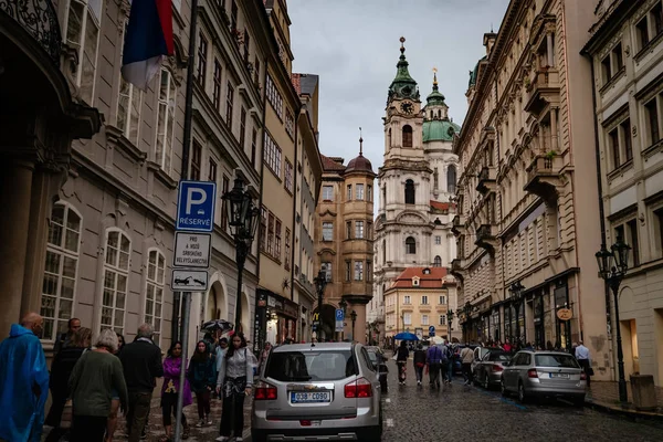 Prague, Tchéquie - 11.08.2019. L'architecture de la vieille ville o — Photo