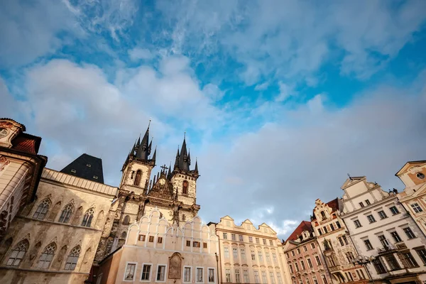 Prague, Czech Republic - 11.08.2019., Beautiful streets and arch — Stock Photo, Image