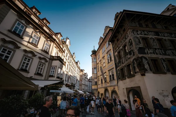 Prag, Tschechien - 10.08.2019. die Architektur der Altstadt — Stockfoto