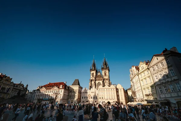Prag, Tschechien - 10.08.2019. die Architektur der Altstadt — Stockfoto