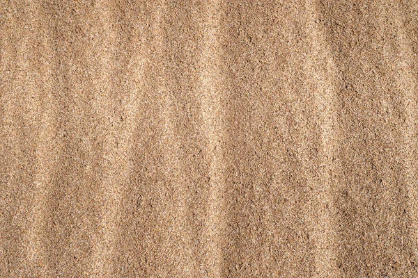 Arany Homoktextúra Szoros Homok Strandon Háttérként Használva Gyönyörű Sivatag — Stock Fotó