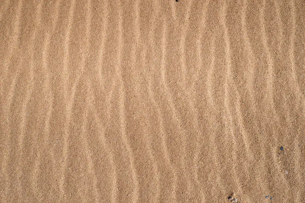 Arany Homoktextúra Szoros Homok Strandon Háttérként Használva Gyönyörű Sivatag — Stock Fotó