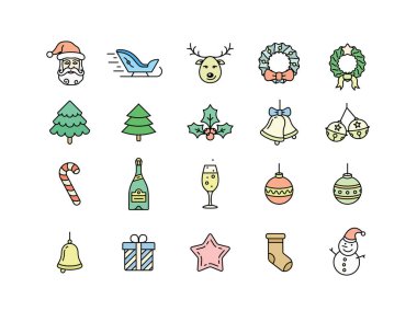 Noel simge seti - SIMPLUS serisi