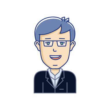 Vektör çocuk avatar