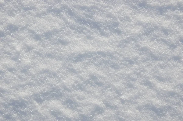 Vysoký úhel pohledu na texturu sněhu — Stock fotografie