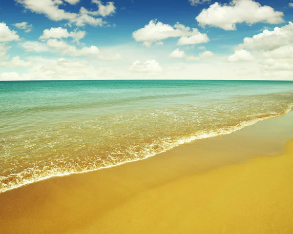 Pláž a moře — Stock fotografie