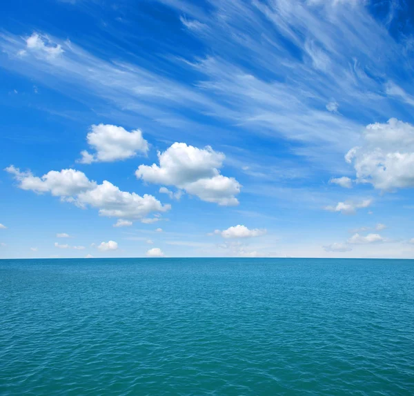 Agua de mar azul — Foto de Stock