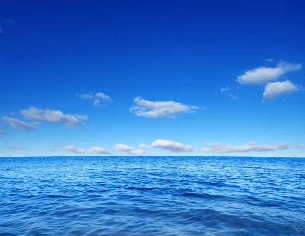 Modré mořské vody — Stock fotografie
