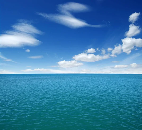 Blue sea water — Stock Photo, Image