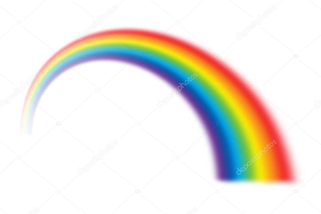 illustration of rainbow