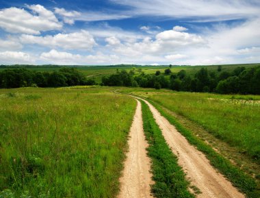 yol alanında 