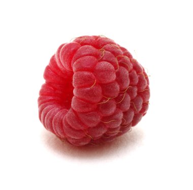  Ahududu beyaz üzerine izole 