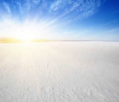  Mavi gökyüzü irtifa alanların 