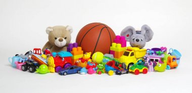 Bir beyaz oyuncaklar 