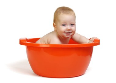 Şirin Bebek Banyoda 