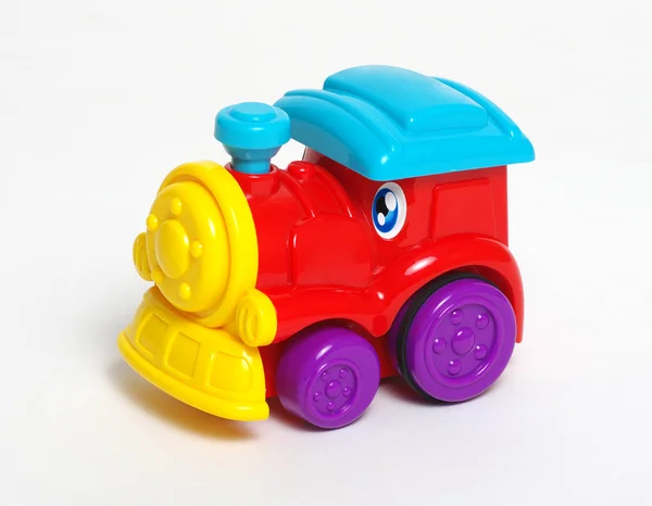 Carro de brinquedo isolado em branco — Fotografia de Stock