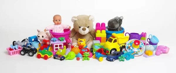 Toys on a white — Stock Photo, Image