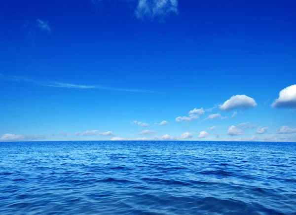 Blå havet vatten — Stockfoto