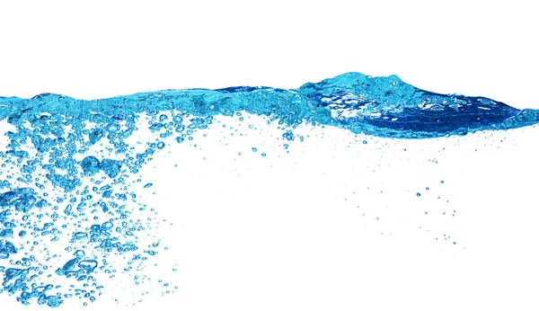 Water splash on the white — Stock Photo, Image