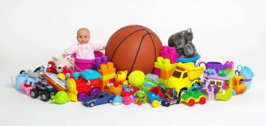 Bir beyaz oyuncaklar 