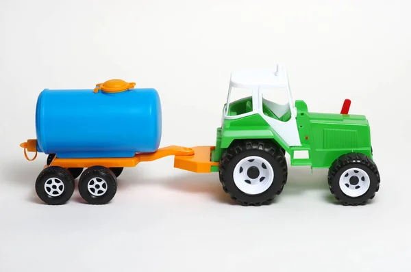 Leksaksbil isolerad på vit — Stockfoto