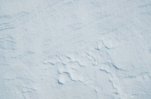 Vista ad angolo alto della struttura della neve. — Foto Stock