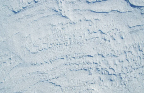 High angle view of snow texture. — Stock Photo, Image