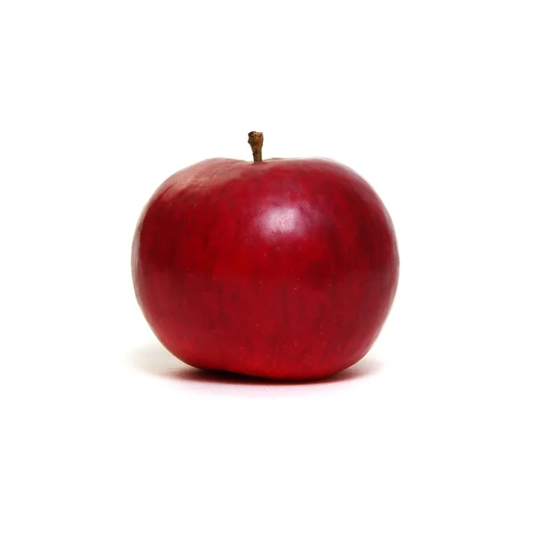 Ferskt, rødt eple – stockfoto