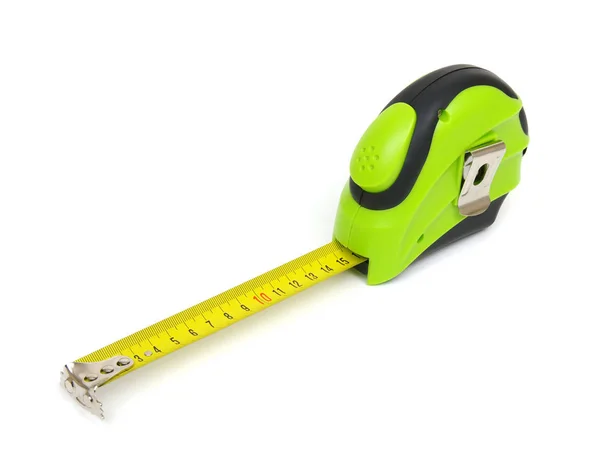 Tape measure isolated on white — Stock Photo, Image