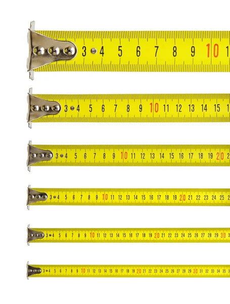 Measuring tape for tool roulette — Stock Photo, Image