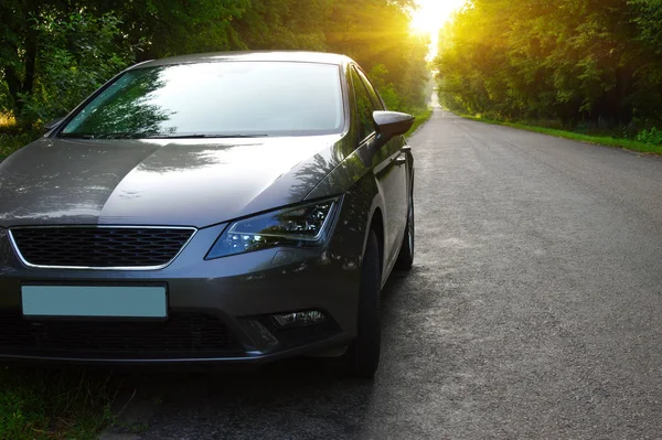 Coche y luz — Foto de Stock