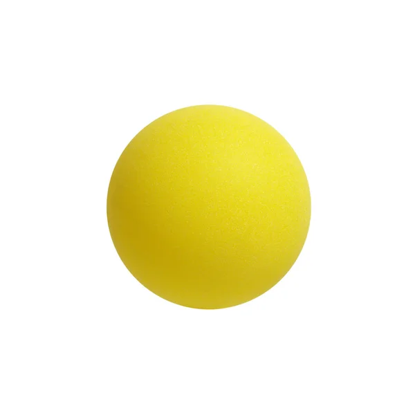 Tenis stołowy piłka na białym tle — Zdjęcie stockowe
